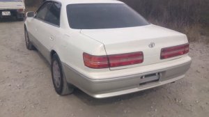 Видео-тест автомобиля Toyota Mark II (бело-серый, JZX100, 1JZ-GE,1998)