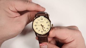 Обзор и настройка наручных часов CASIO MTP-V001GL-9B от Shoper.
