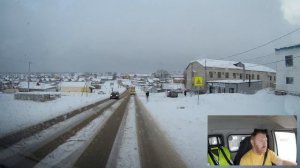 Проезд через Октябрьский, Пермский край.
