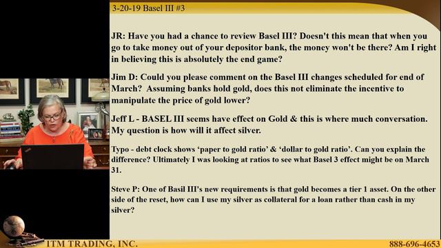 BASEL III...... Q&A with Lynette Zang смотреть онлайн