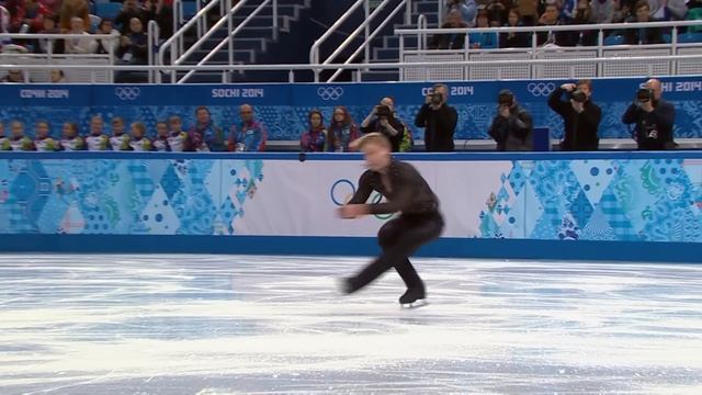 Evgeny Plyushchenko Wows His Home Crowd - Figure Skating Team Event | Sochi 2014 Winter Olympics смотреть онлайн