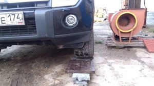 Испытание. Полимерпесчаная тротуарная плитка. На излом.
