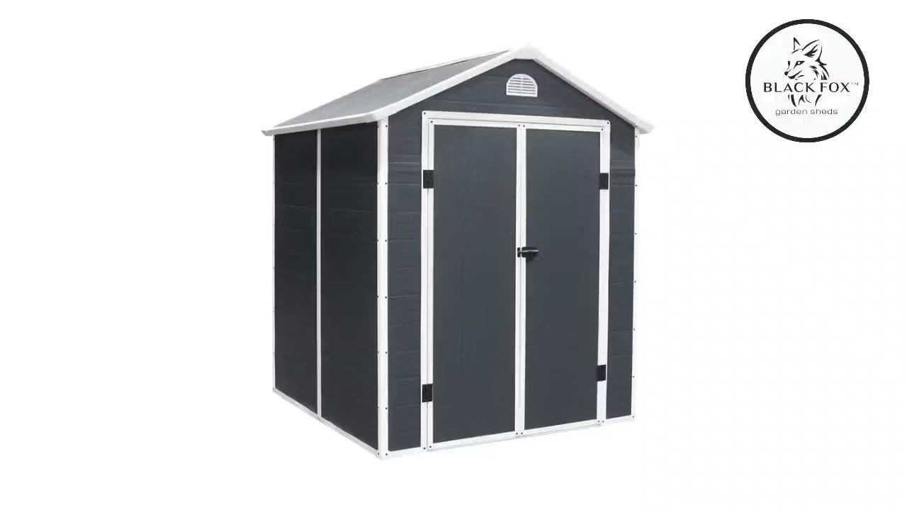 Сарай пластиковый Black Fox Modernist G 4,5м2 смотреть онлайн