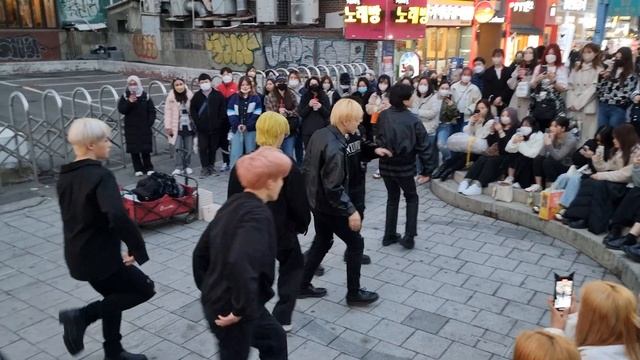 [STREET ARTIST] ANTARES. LONG TIME NO SEE. HONGDAE BUSKING. 230309. смотреть онлайн