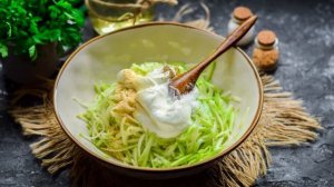 Драники из кабачков без яиц