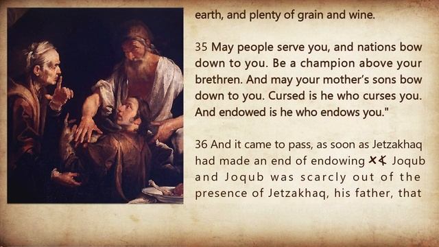 Genesis Chapter 27 SSV смотреть онлайн