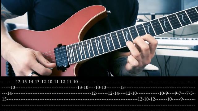 Tasty Licks Ex.1. Fusion guitar exercise by Andrey Erokhin