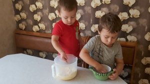 Венские вафли с творогом, готовят ДЕТИ/простой рецепт на завтрак