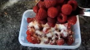 КАК ЗАМОРОЗИТЬ МАЛИНУ