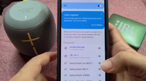 how to connect 2 Bluetooth speakers using dual audio with Samsung A52 5G Android 11