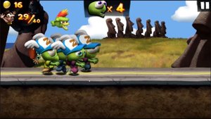 Zombie Tsunami. ЗОМБИ-НИНДЗЯ НАПАДАЮТ!