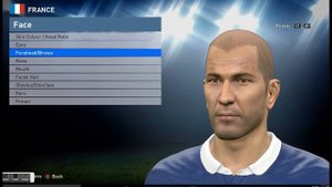 Zidane Face Edit PES 2016