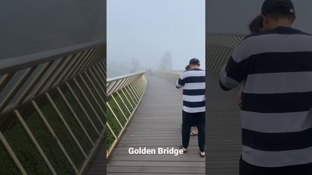 Vietnam golden bridge #danang #vietnamtourism #vietnam #goldenbridge #banahills #travelvlog #travel