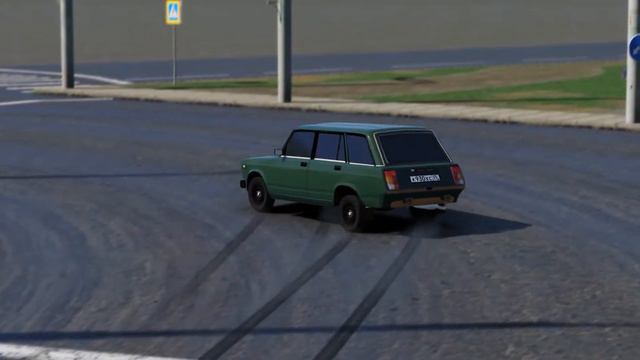 ВАЗ 2104 в ГТА 5 , Дрифт под музыку в ГТА5, GTA V смотреть онлайн