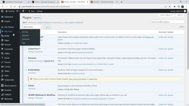 How To Install Themeforest Theme On WordPress | Import Demo Content | Installing Purchased Themes