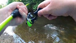 Wading A Beautiful Tennessee Creek With Gulp Minnows