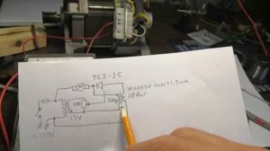 2 схемы регулятора оборотов коллекторного двигателя с поддержкой мощности на 3х и 4х деталях.