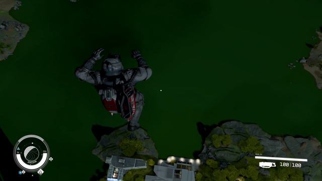 Diving In New Atlantis - Starfield смотреть онлайн