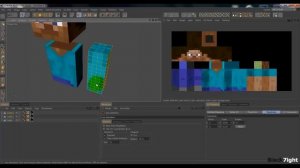 [Cinema4D Tutorial] 1. Minecraft Character Model Texture