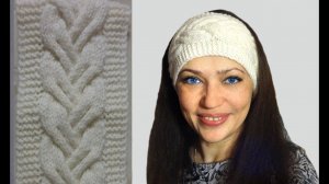 Повязка на голову спицами ◆ Совместно с  Викторией Исакиной ◆ Мастер-класс