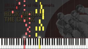 Bill Haley & His Comets - ROCK AROUND THE CLOCK (Piano Tutorial)
