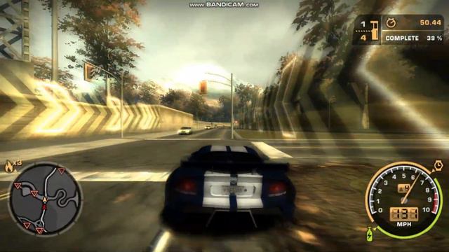 Dodge viper tollbooth challenge | NFS Most Wanted смотреть онлайн