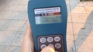 Измерение электромагнитного поля рядом с Останкинской башней