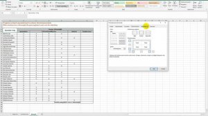 Proste obliczenia w MS Excel - średnia ocen