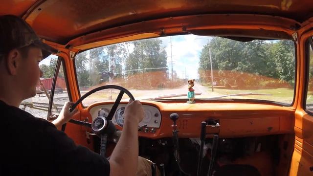 Driving the 1965 Ford F600 Dump Truck смотреть онлайн