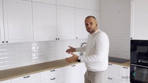 Кухня из МДФ ПВХ. Премиальная Пленка 5 класса. Обзор проекта.