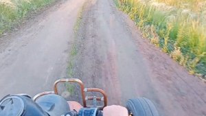 Квадроцикл из Мотороллера Муравей Покатушки :-))