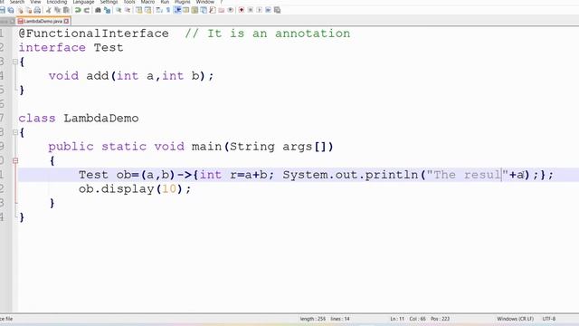 Lambda Expressions in Java | Instanceof Operator in Java | Core Java Course