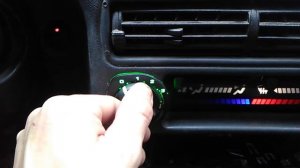 Пересвет регулятора отопителя ВАЗ2115