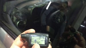 Сигнализация Pandora dx-50. Работа автозапуска на Nissan Note
