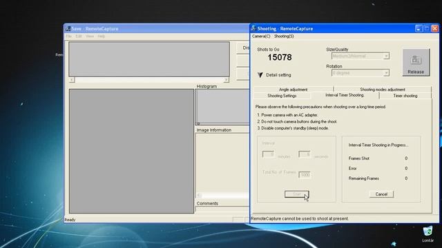 Canon RemoteCapture használata смотреть онлайн