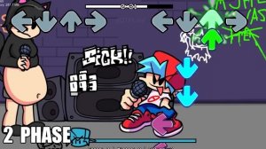 Fat Girlfriend x Alice Hunger ALL PHASES (0-5 phases) Friday Night Funkin' VS Buffet Night Burstin