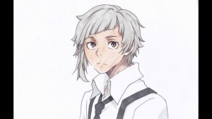 Atsushi Nakajima (Bungou Stray Dogs) | Speed Drawing / Ацуши Накаджима | Ускоренное рисование