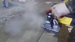 раскрой проката алюминия ручной циркулярной пилой