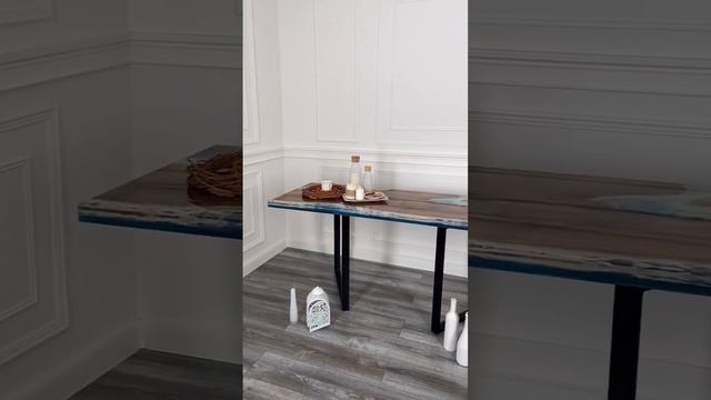 Наш уникальный стол изготовлен из массива Карагача и эпоксидной смолы. Пишите для заказа! смотреть онлайн