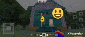 Я построил Дани дом в майнкрафт ПЕ.