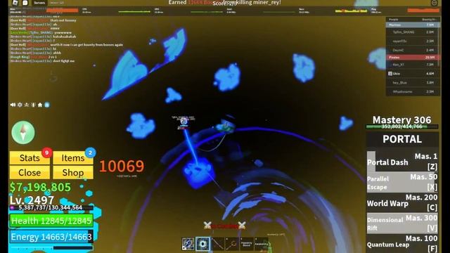 Portal Is DEADLY | Road To 10M (Blox Fruits) смотреть онлайн