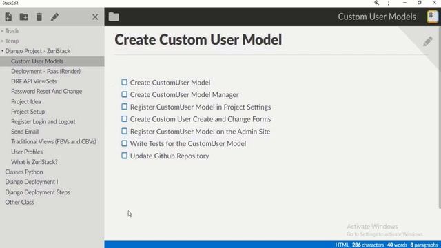 Django - Custom User Model смотреть онлайн
