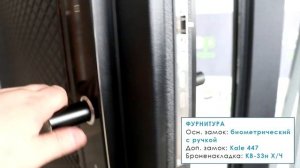 Дверь Панель-Панель с МДФ-наличником. Снаружи ФЛП-532. Внутри ФЛ-734