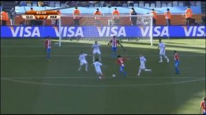 Fifa World Cup 2010 Paraguay - Slovakia 2 - 0  Cristian Riveros