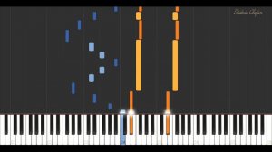 Frédéric Chopin - Nocturne Op. 9 No. 1 \\ Synthesia Piano Tutorial