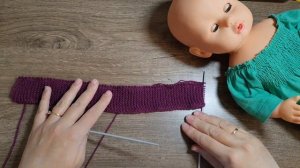 ДЕТСКАЯ ПОВЯЗКА на голову спицами/ Уроки вязания/ Мастер-класс