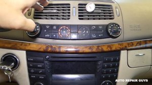 MERCEDES W211 HOW TO RECHARGE THE AIR CONDITIONER AC E320