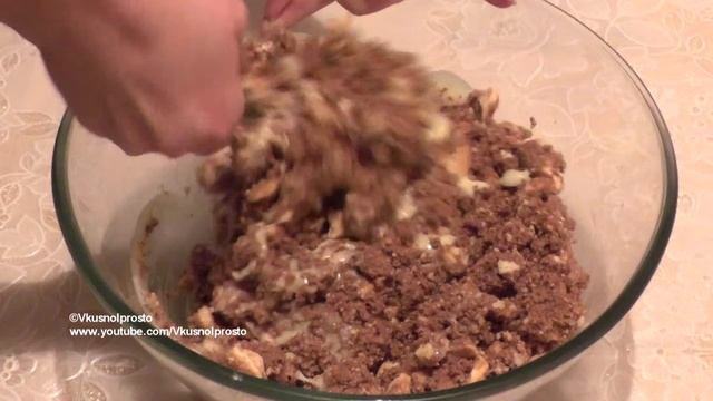 Шоколадная колбаска / Сладкий вкус детства / Пошаговый рецепт