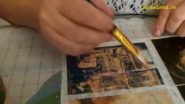 #МК Елена Пересторонина "Лак цапон". Ручная работа смотреть онлайн