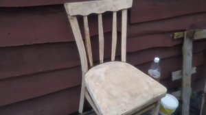 РЕСТАВРАЦИЯ СТАРОГО СТУЛА.Своими руками.Покраска мебели.